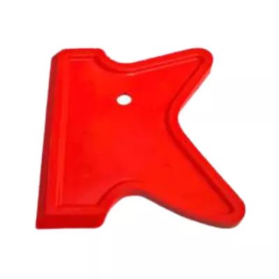 Шпатель K-формы красного цвета (резина) CORTE